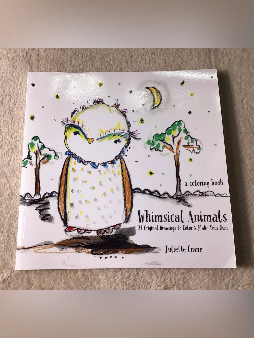 Whimsical Animals Coloring Book